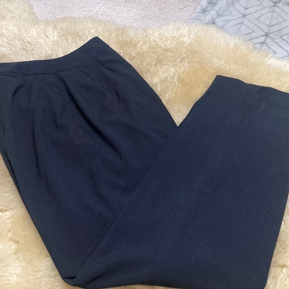 Talbots stretch dresd pants size 8 black - Picture 1 of 7